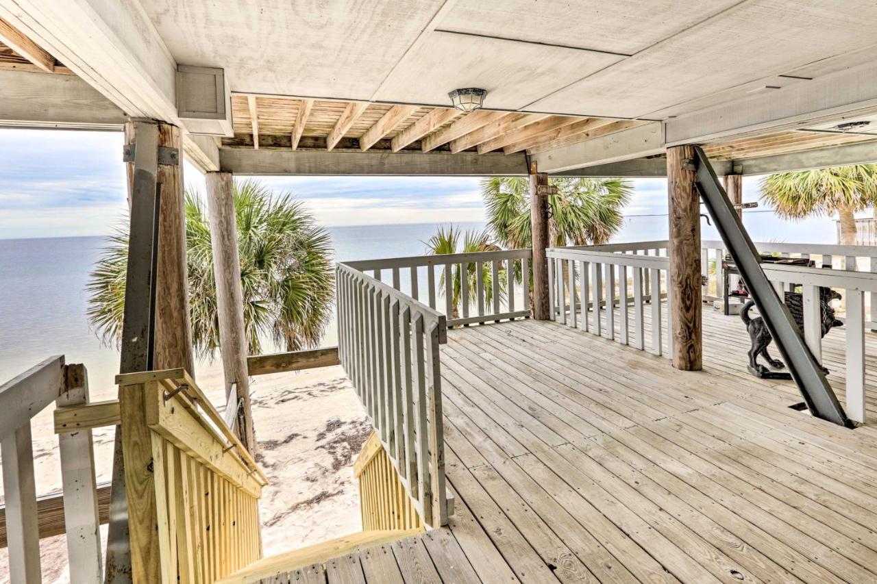 Waterfront Escape With Balcony On Shell Point Beach! Panacea Exteriör bild