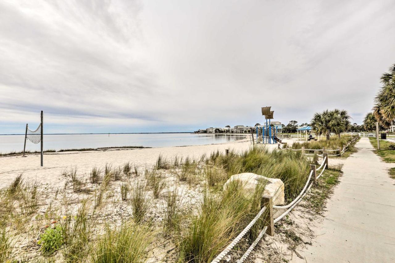 Waterfront Escape With Balcony On Shell Point Beach! Panacea Exteriör bild