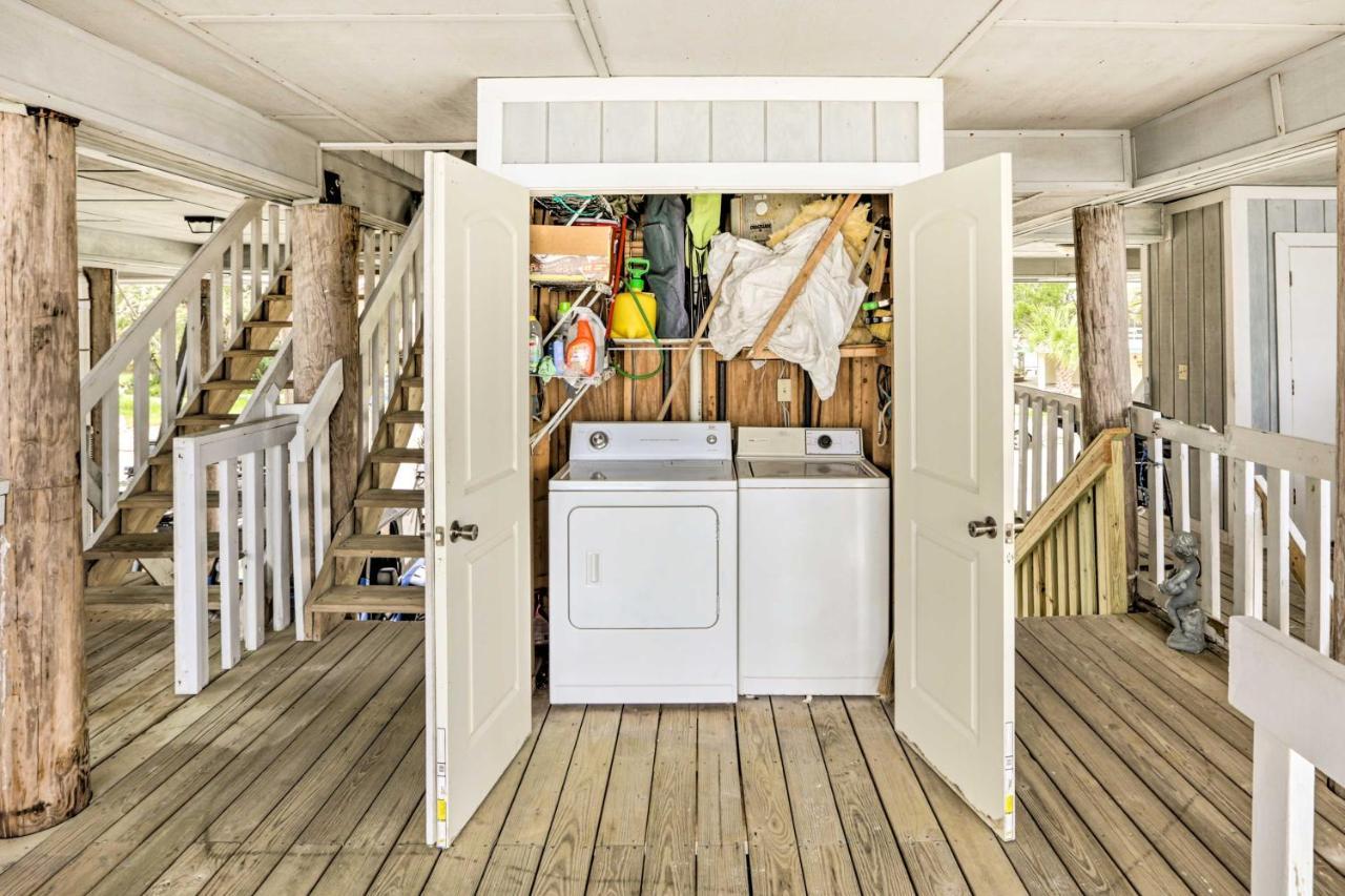 Waterfront Escape With Balcony On Shell Point Beach! Panacea Exteriör bild